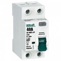 Выключатель дифференциальный (УЗО) 2Р 40А 30мА AC 6кА УЗО-03 Schneider Electric
