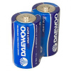 Батарейка D(R20,LR20) солевая штучно Daewoo 