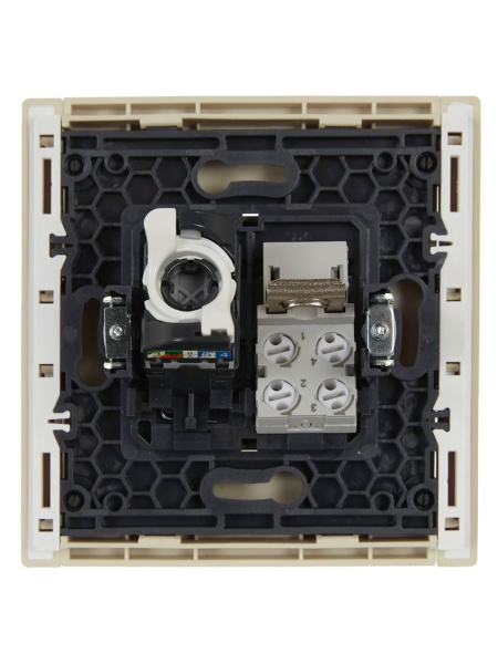 Фортепиано ваниль механизм RJ11+RJ45 скрытая 2-ая 